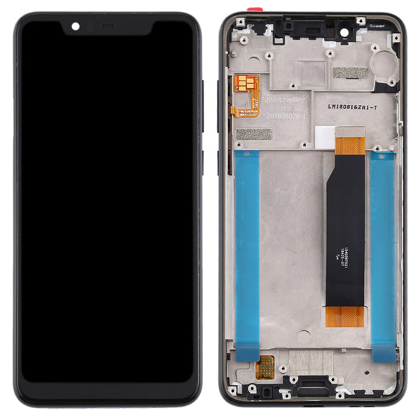 For Nokia 5.1 Plus / X5 Grade B LCD Screen and Digitizer Assembly + Frame Replacement Part