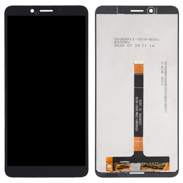 For Nokia C3 Grade C LCD Screen and Digitizer Assembly Replacement Part (without Logo)
