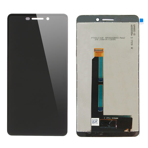 For Nokia 6.1 (5.5-inch) Grade C LCD Screen and Digitizer Assembly Replacement Part (without Logo)