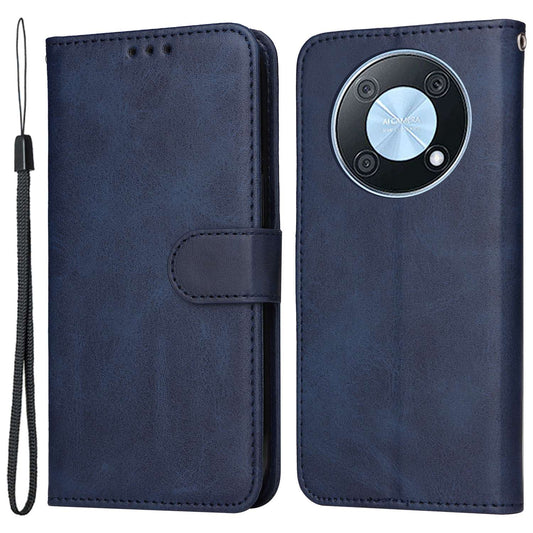 For Huawei Enjoy 50 Pro 4G / nova Y90 4G PU Leather Flip Wallet Case Magnetic Folio Stand Calf Texture Shockproof Phone Cover