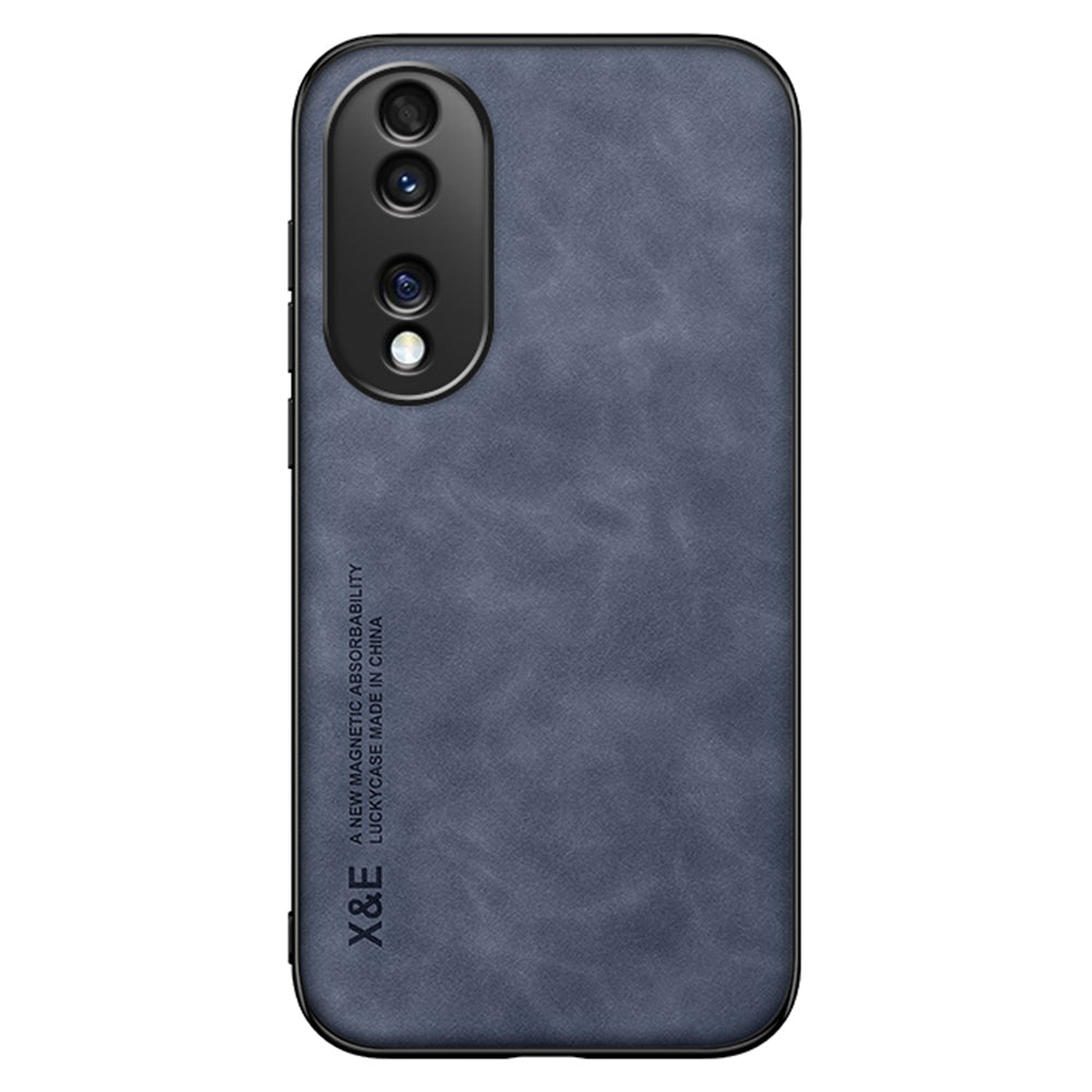 X&E Magnetic Phone Cover For Honor 70 5G, Skin-touch Feeling Protective Phone Case with Built-in Metal Sheet