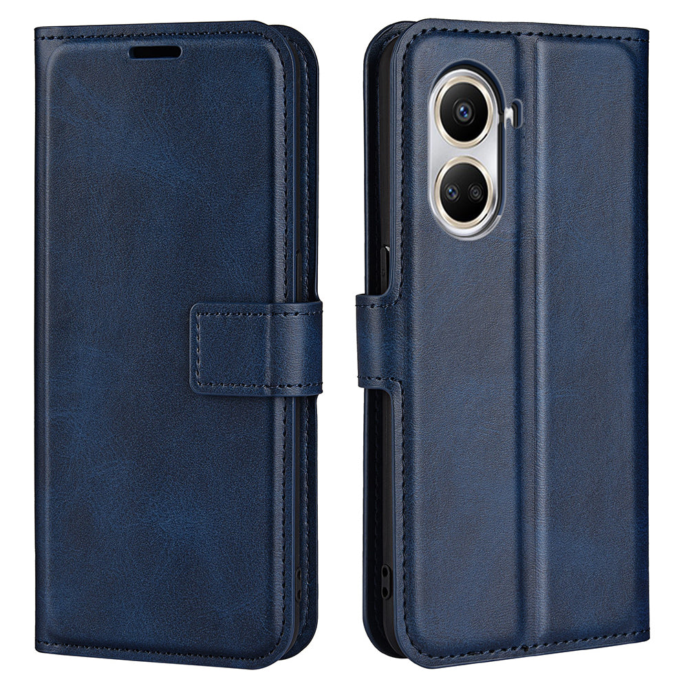 For Huawei nova 10 SE 4G PU Leather Calf Texture Phone Case Full Protection Stand Wallet Scratch-resistant Magnetic Clasp Phone Cover