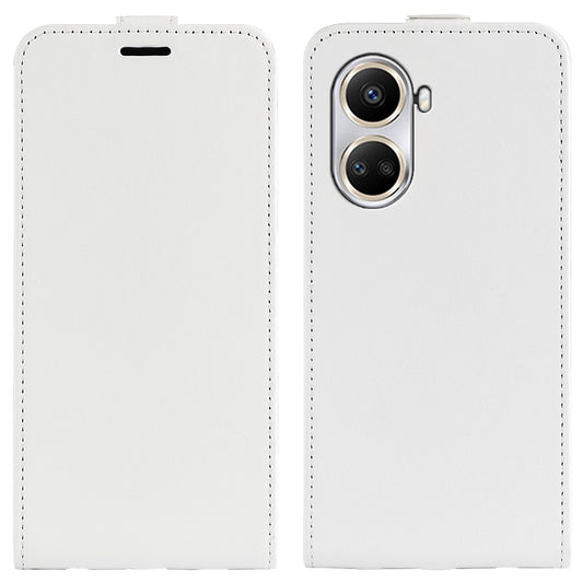 For Huawei nova 10 SE 4G Vertical Flip Crazy Horse Texture PU Leather Phone Case Card Holder Magnetic Clasp Full Protection Cell Phone Cover