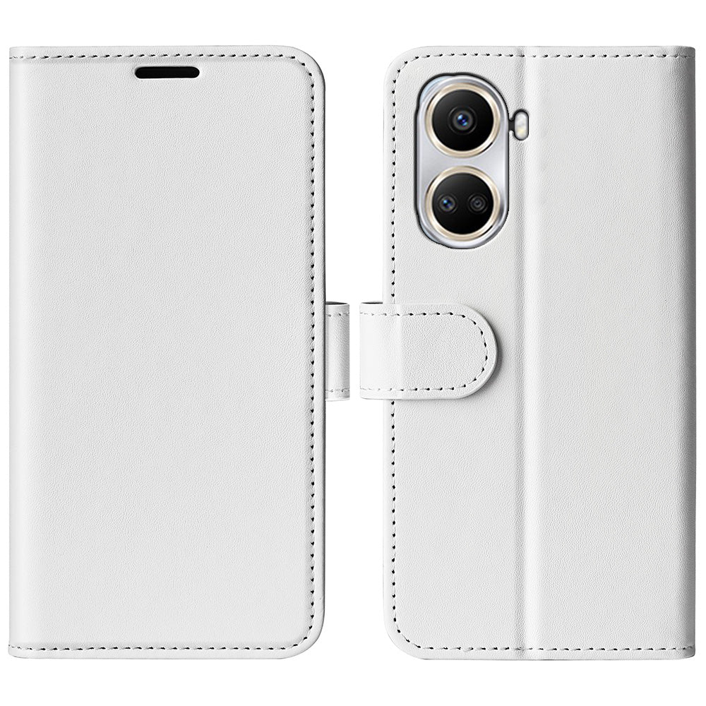For Huawei nova 10 SE 4G Folio Flip Drop-proof Phone Case Crazy Horse Texture PU Leather + TPU Scratch-resistant Phone Cover Stand Wallet