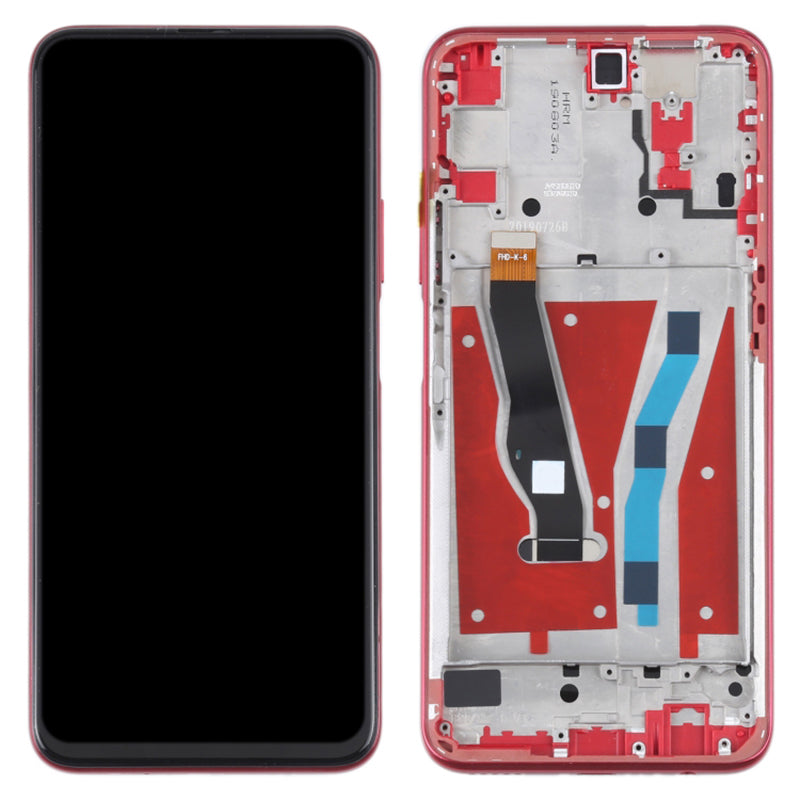 For Honor 9X HLK-AL00, HLK-TL00 LCD Screen and Digitizer Assembly + Frame Replacement Part (COG) (Grade C, without Logo)