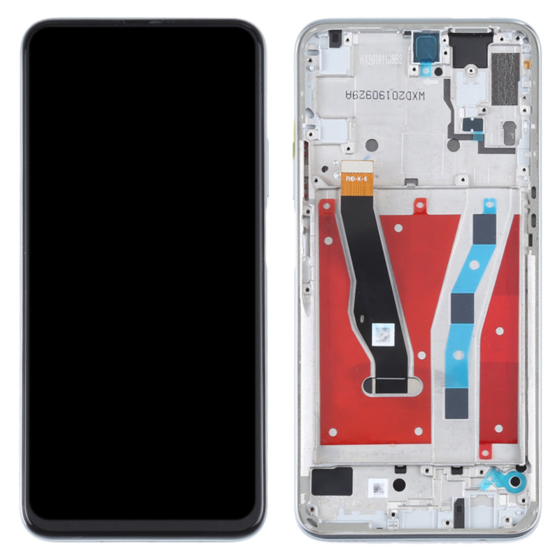 For Honor 9X HLK-AL00, HLK-TL00 LCD Screen and Digitizer Assembly + Frame Replacement Part (COG) (Grade C, without Logo)