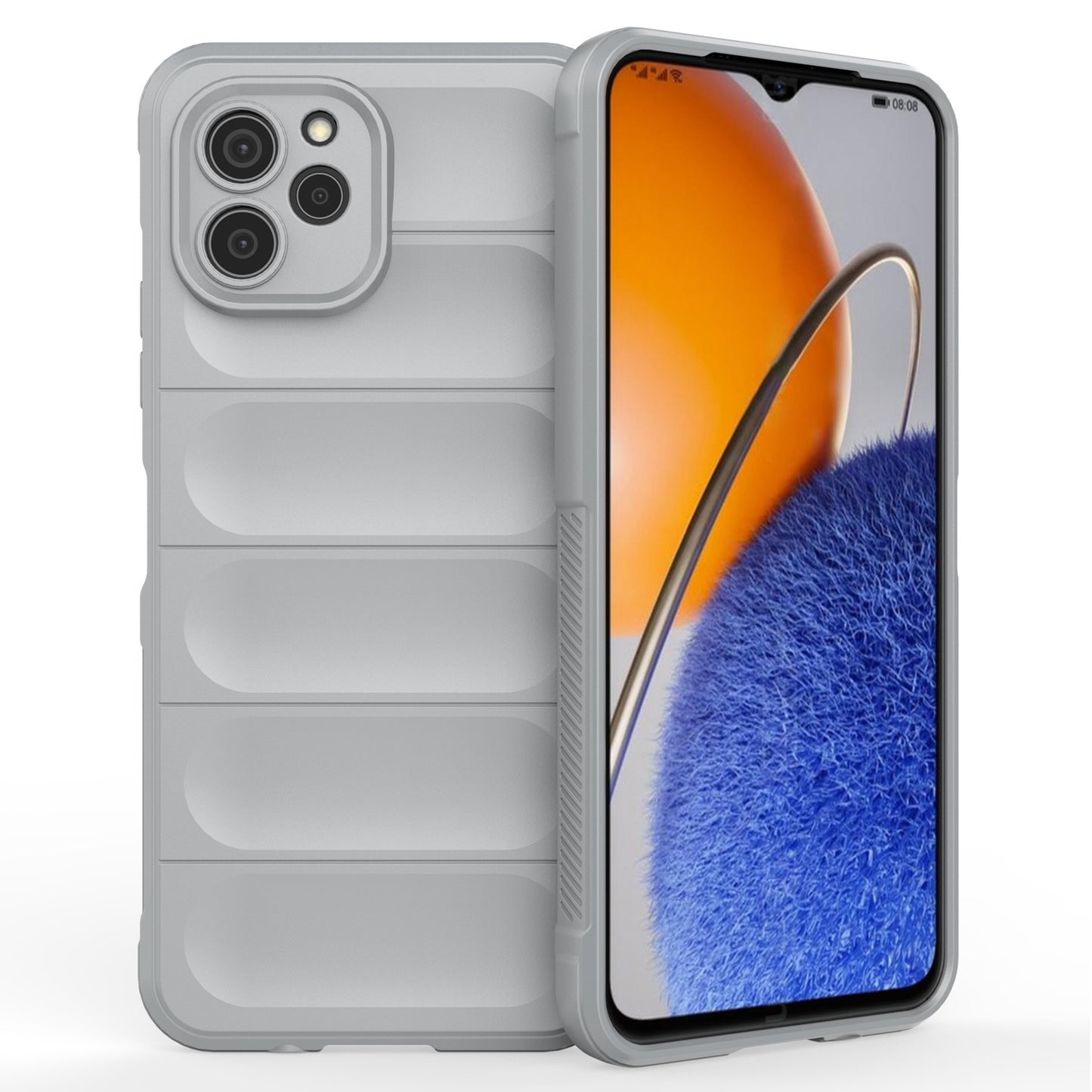 For Huawei nova Y61 4G Drop-proof Back Cover Flexible TPU Anti-scratch Protective Case
