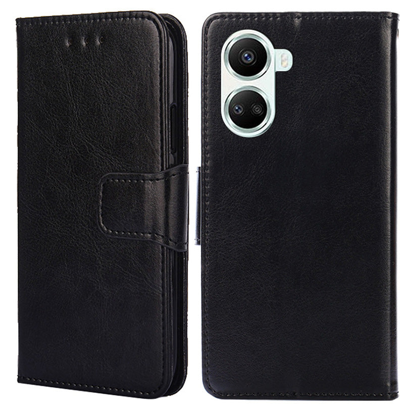For Huawei nova 10 SE 4G Flip Book Stand PU Leather Cover Wallet Style Magnetic Protective Phone Case