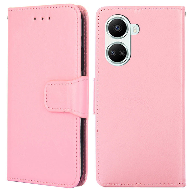For Huawei nova 10 SE 4G Flip Book Stand PU Leather Cover Wallet Style Magnetic Protective Phone Case