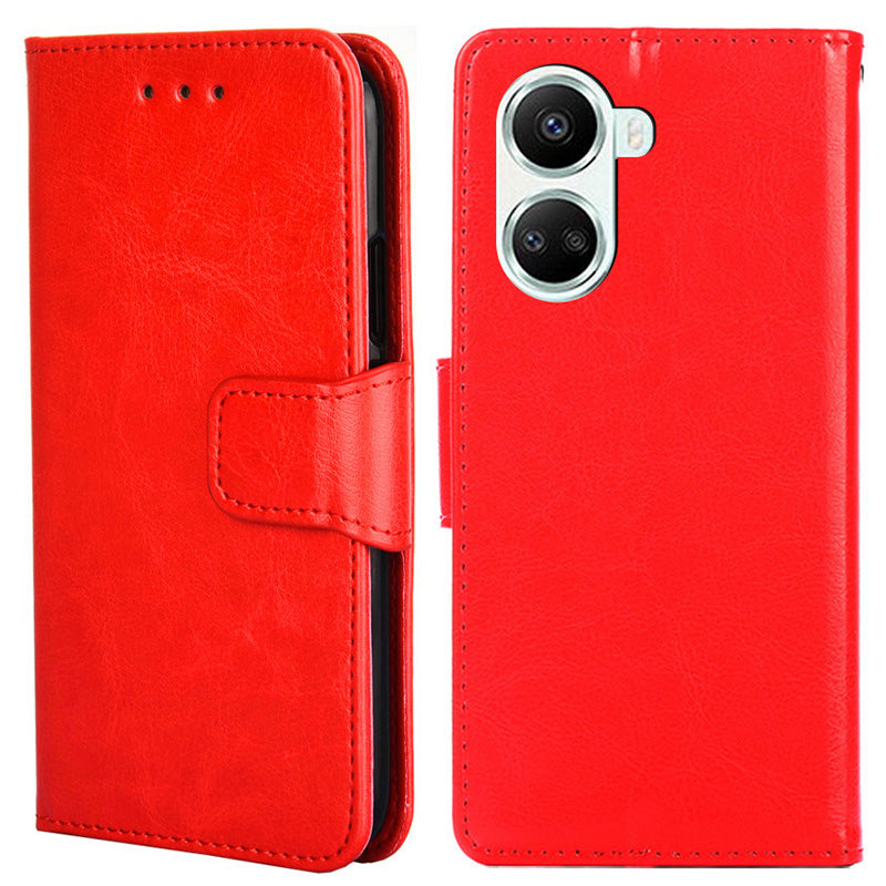 For Huawei nova 10 SE 4G Flip Book Stand PU Leather Cover Wallet Style Magnetic Protective Phone Case