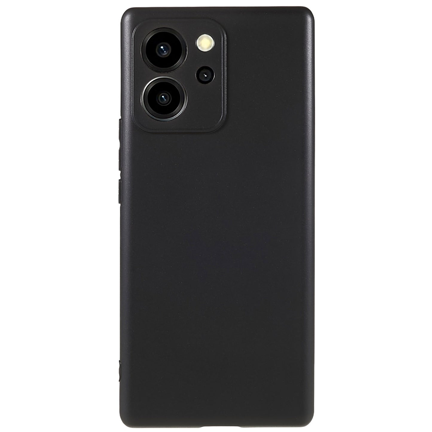 For Honor 80 SE 5G Cell Phone Cover Black Matte Flexible TPU Case Anti-scratch Protective Shell