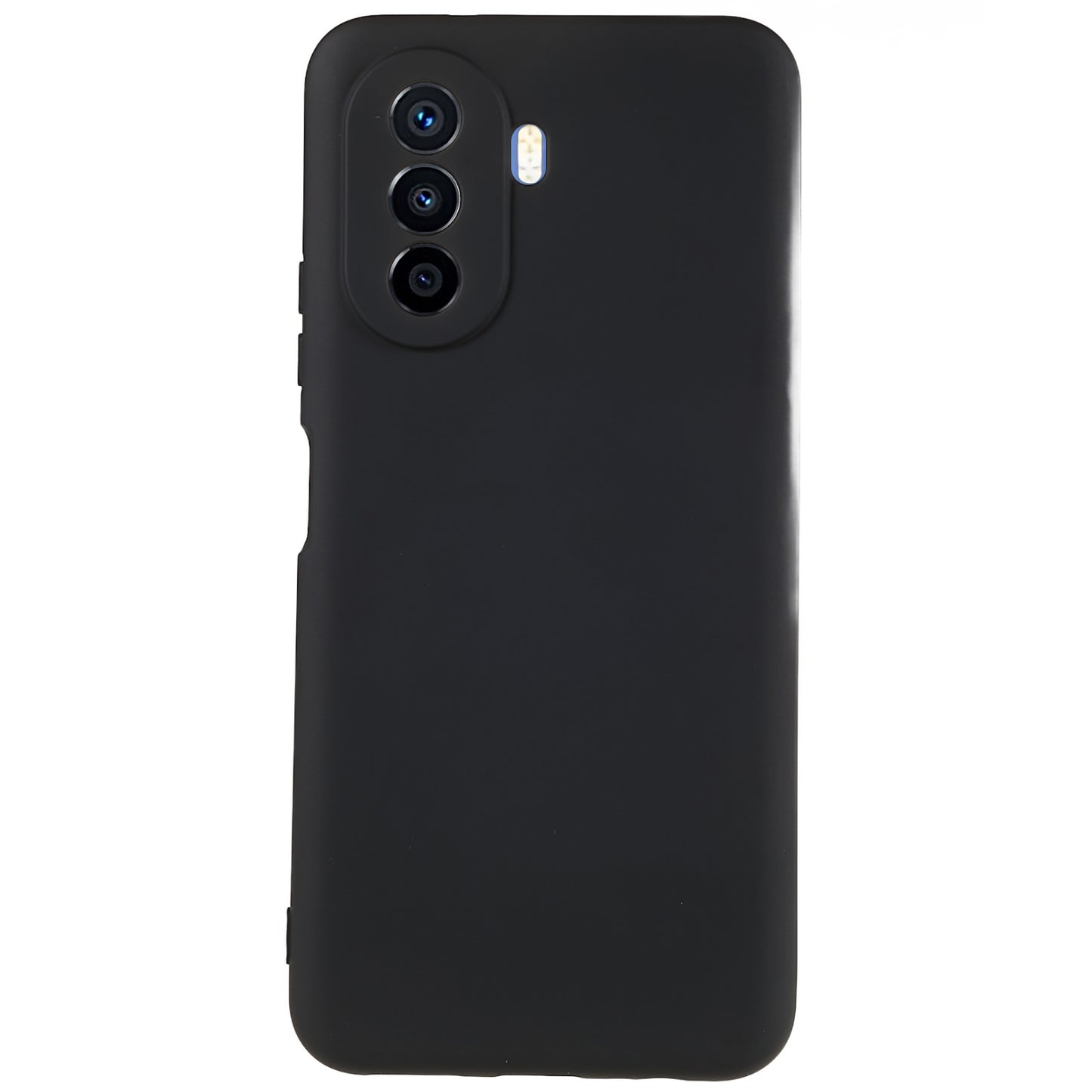 For Huawei nova Y70 4G Arc Edge Liquid Silicone Texture Case 2.0mm Thick Shockproof Soft TPU Phone Cover
