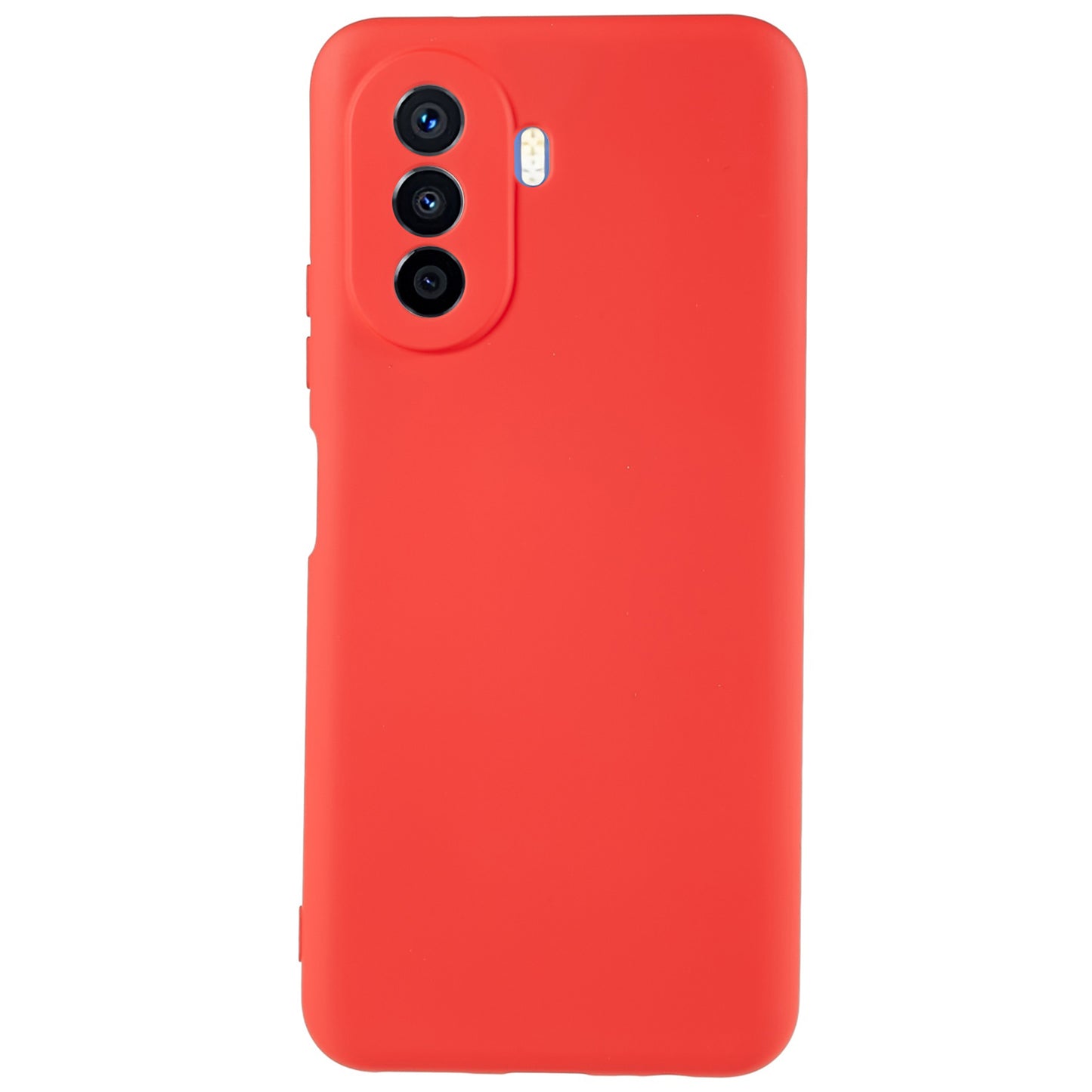 For Huawei nova Y70 4G Arc Edge Liquid Silicone Texture Case 2.0mm Thick Shockproof Soft TPU Phone Cover