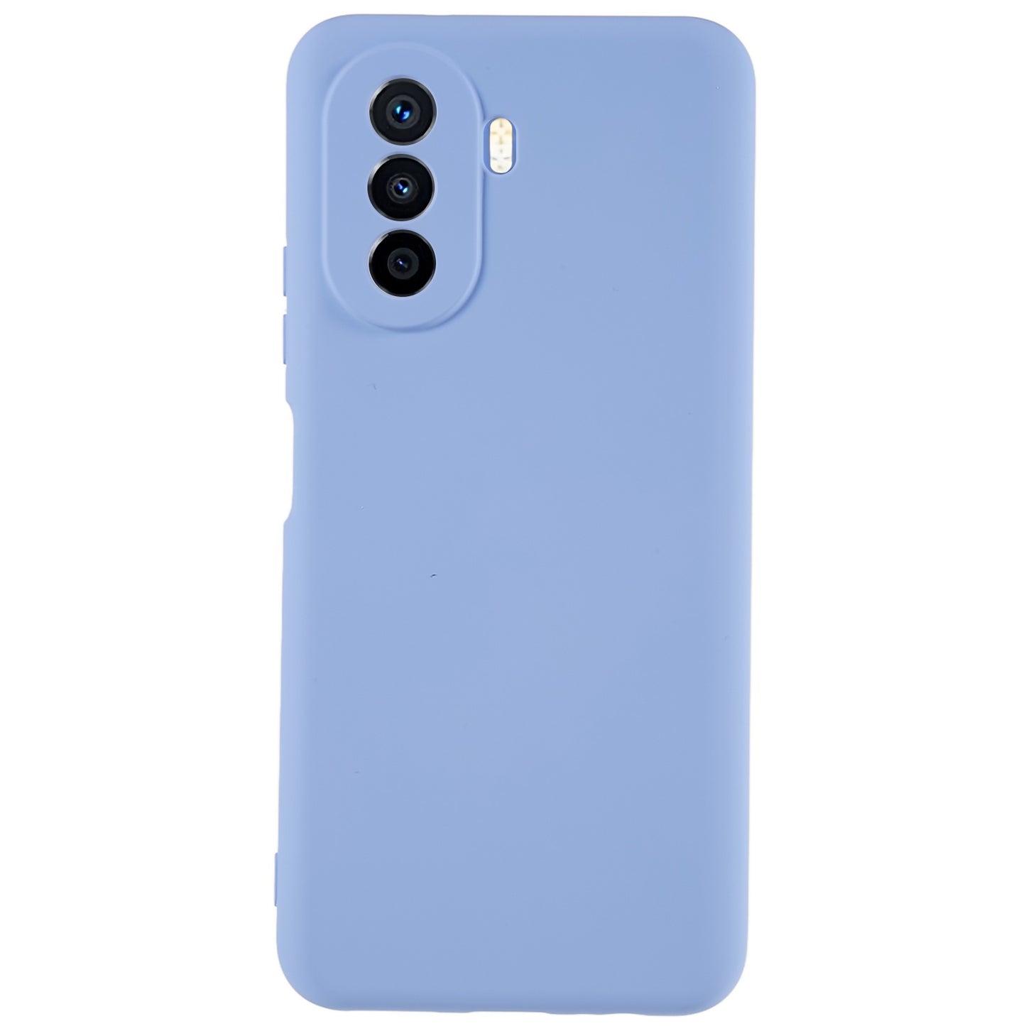 For Huawei nova Y70 4G Arc Edge Liquid Silicone Texture Case 2.0mm Thick Shockproof Soft TPU Phone Cover
