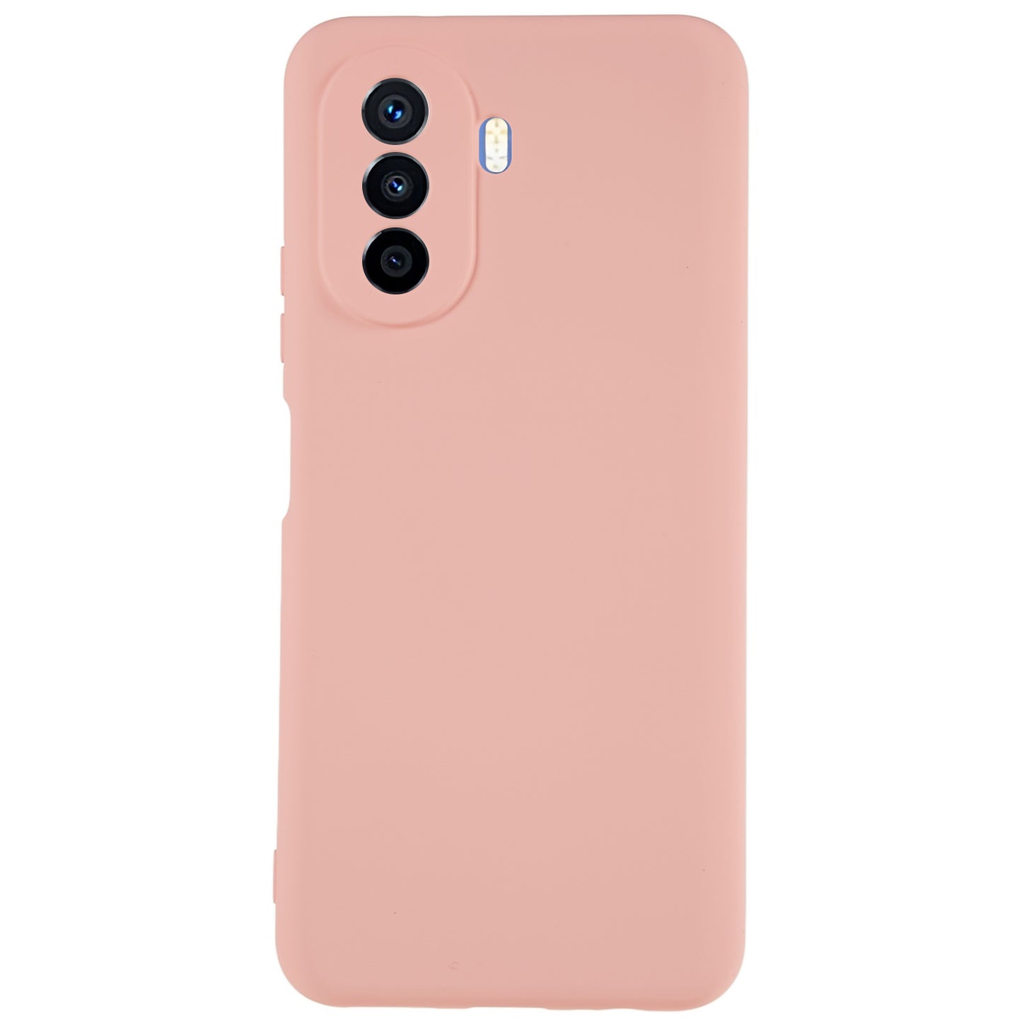 For Huawei nova Y70 4G Arc Edge Liquid Silicone Texture Case 2.0mm Thick Shockproof Soft TPU Phone Cover