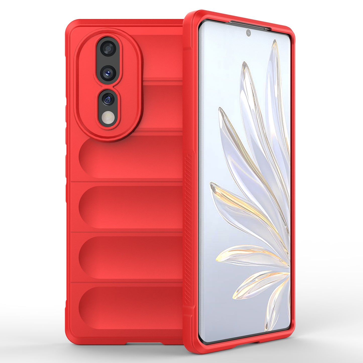 For Honor 80 5G Rugged Back Cover Drop-proof Flexible TPU Shockproof Phone Case