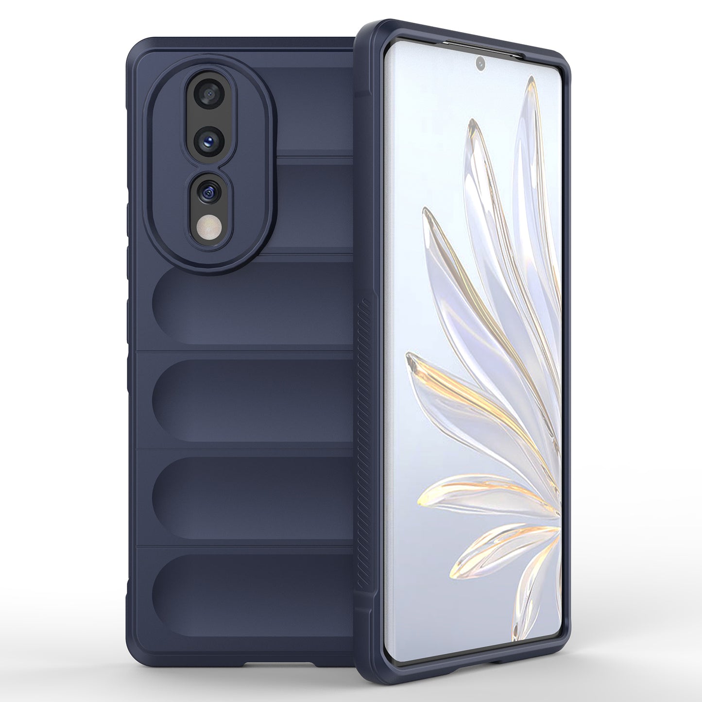 For Honor 80 5G Rugged Back Cover Drop-proof Flexible TPU Shockproof Phone Case
