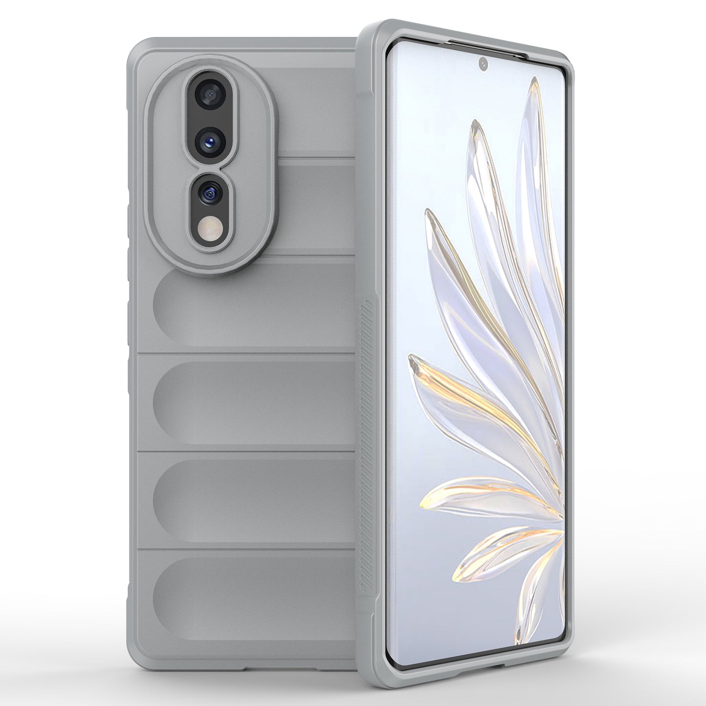 For Honor 80 5G Rugged Back Cover Drop-proof Flexible TPU Shockproof Phone Case