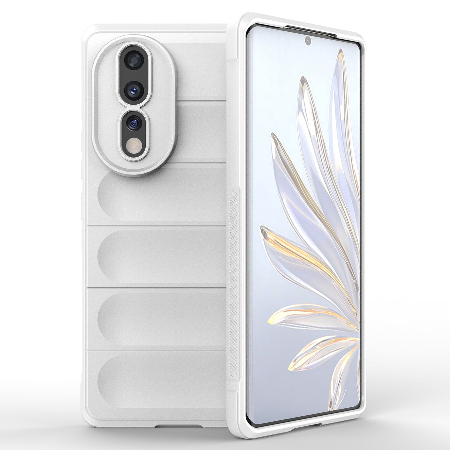 For Honor 80 5G Rugged Back Cover Drop-proof Flexible TPU Shockproof Phone Case