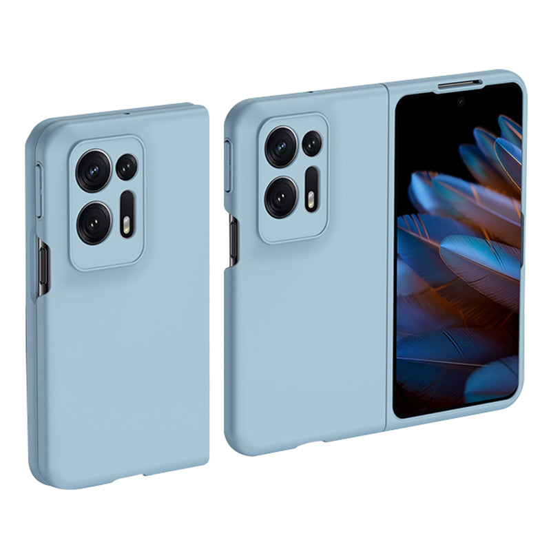 For Oppo Find N2 5G Skin-touch Feeling Hard PC Case Drop-proof Protection Cell Phone Cover