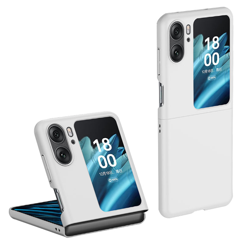 For Oppo Find N2 Flip 5G Skin-touch Feeling Drop-proof Hard PC Back Case Cell Phone Cover Protector