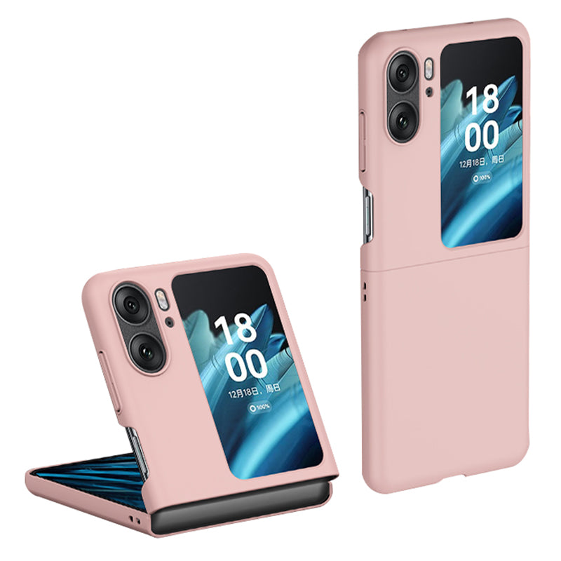 For Oppo Find N2 Flip 5G Skin-touch Feeling Drop-proof Hard PC Back Case Cell Phone Cover Protector