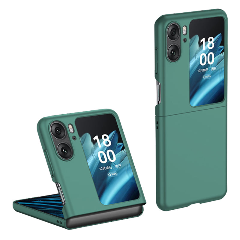 For Oppo Find N2 Flip 5G Skin-touch Feeling Drop-proof Hard PC Back Case Cell Phone Cover Protector