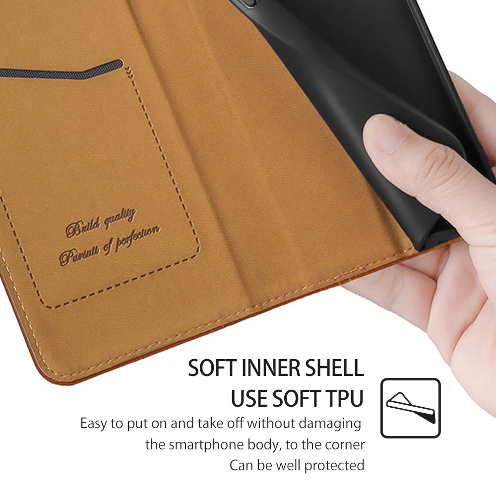 For Realme 10 Pro+ 5G Plaid Pattern PU Leather Card Holder Stand Case Magnetic Auto Closing Protective Phone Cover