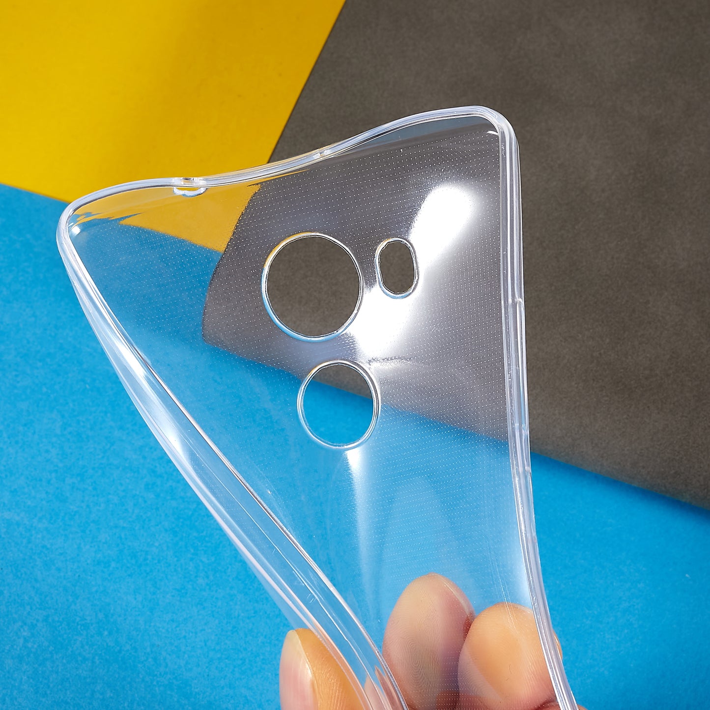 For Huawei Mate 8 Ultra Clear Soft TPU Cover Shock Absorption Drop-proof Slim Protective Phone Case