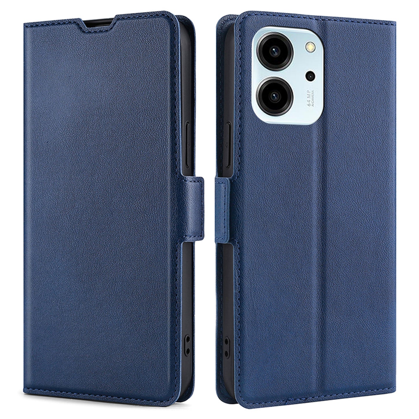 For Honor 80 SE 5G Shockproof Phone Cover PU Leather Card Holder Foldable Stand Protective Phone Case