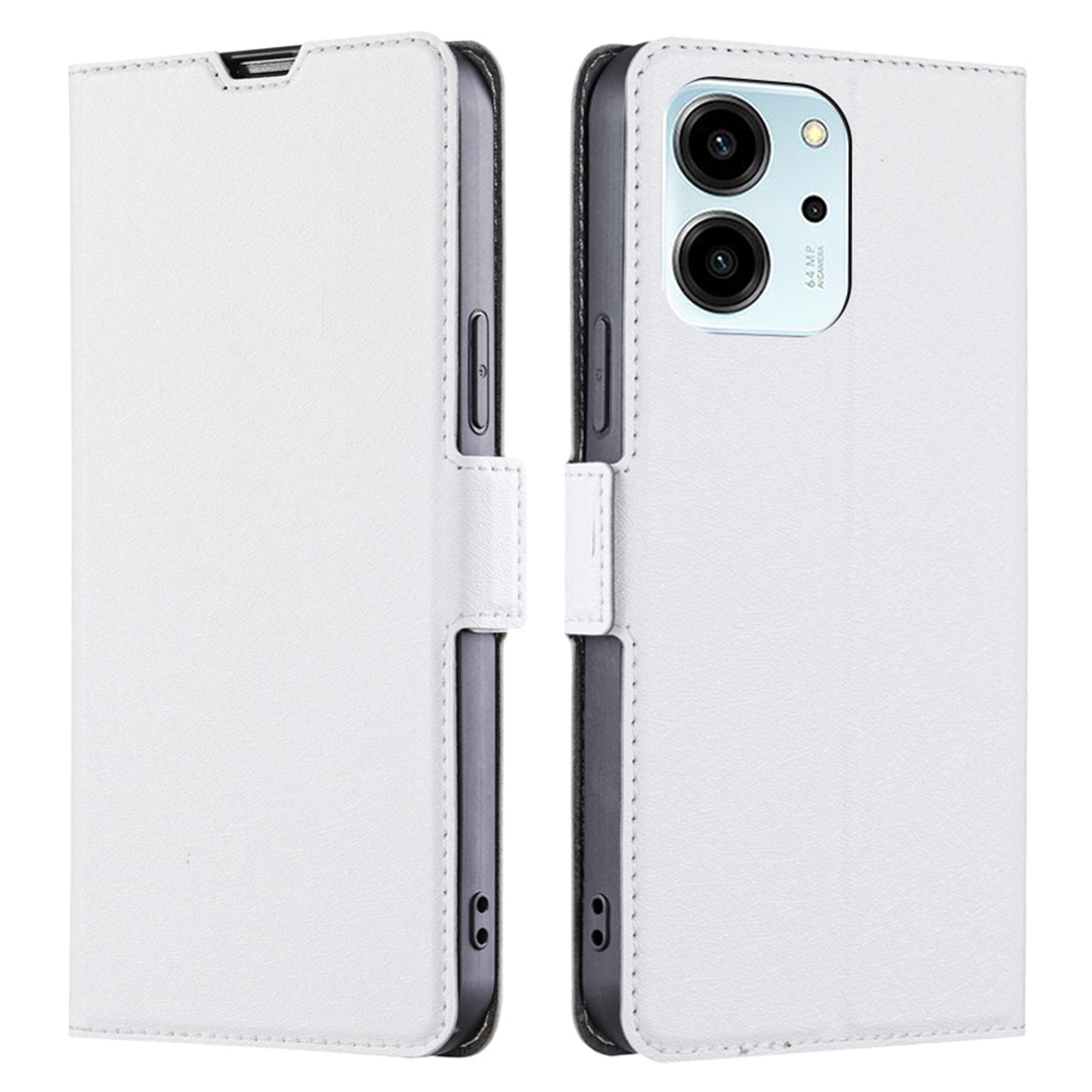 For Honor 80 SE 5G Shockproof Phone Cover PU Leather Card Holder Foldable Stand Protective Phone Case