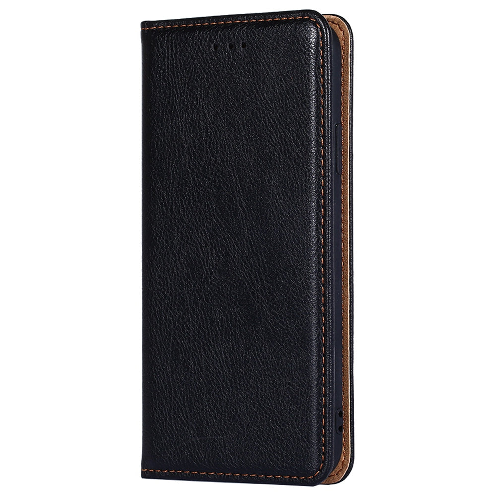 For Honor 80 SE 5G Foldable Stand Magnetic Auto-closing Protective Cover Anti-Scratch Wallet PU Leather Phone Case