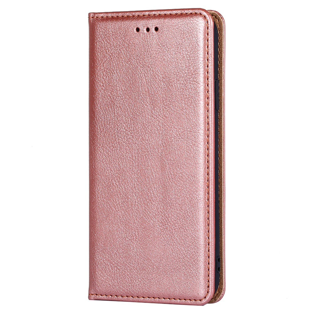 For Honor 80 SE 5G Foldable Stand Magnetic Auto-closing Protective Cover Anti-Scratch Wallet PU Leather Phone Case