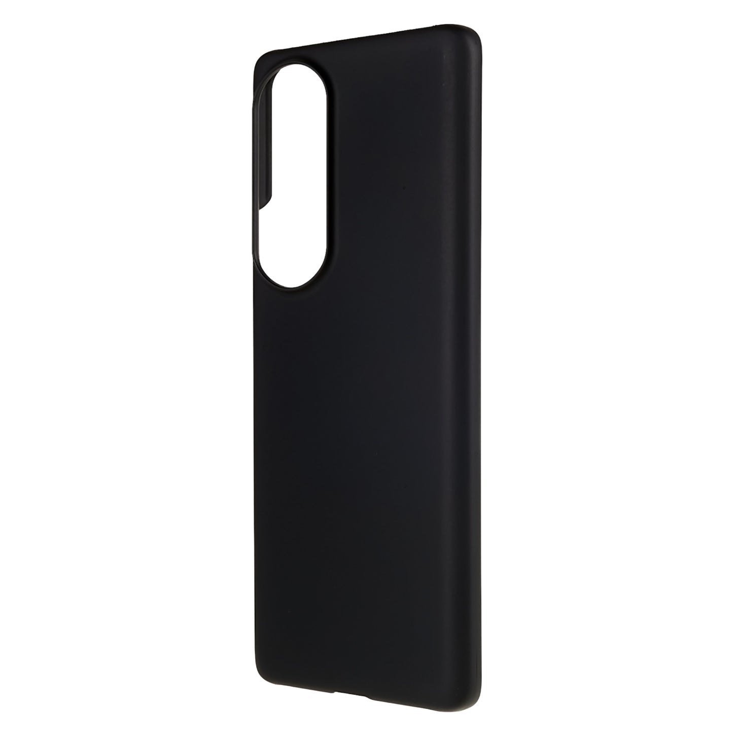 For Honor 80 Pro 5G Rubberized Finish Anti-Fingerprint Phone Case Glossy Surface Hard PC Shockproof Cover