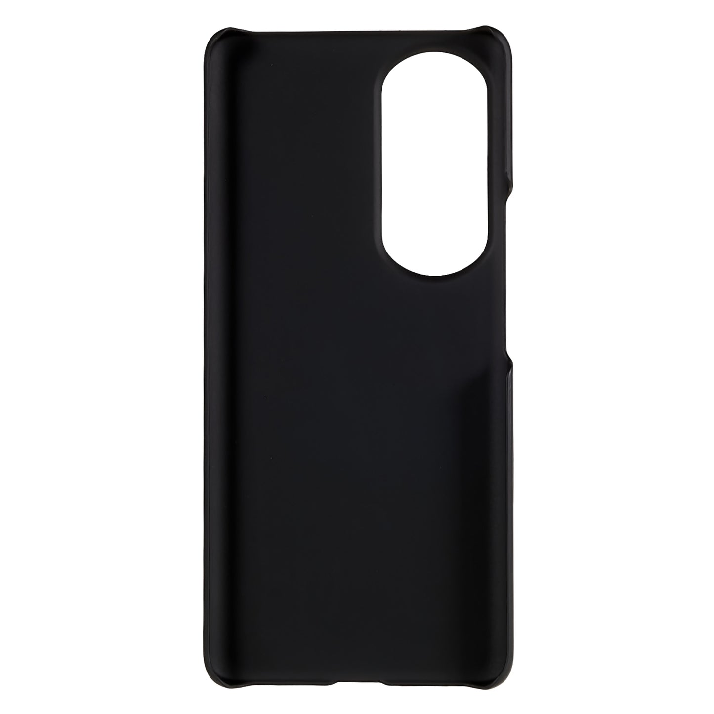 For Honor 80 Pro 5G Rubberized Finish Anti-Fingerprint Phone Case Glossy Surface Hard PC Shockproof Cover