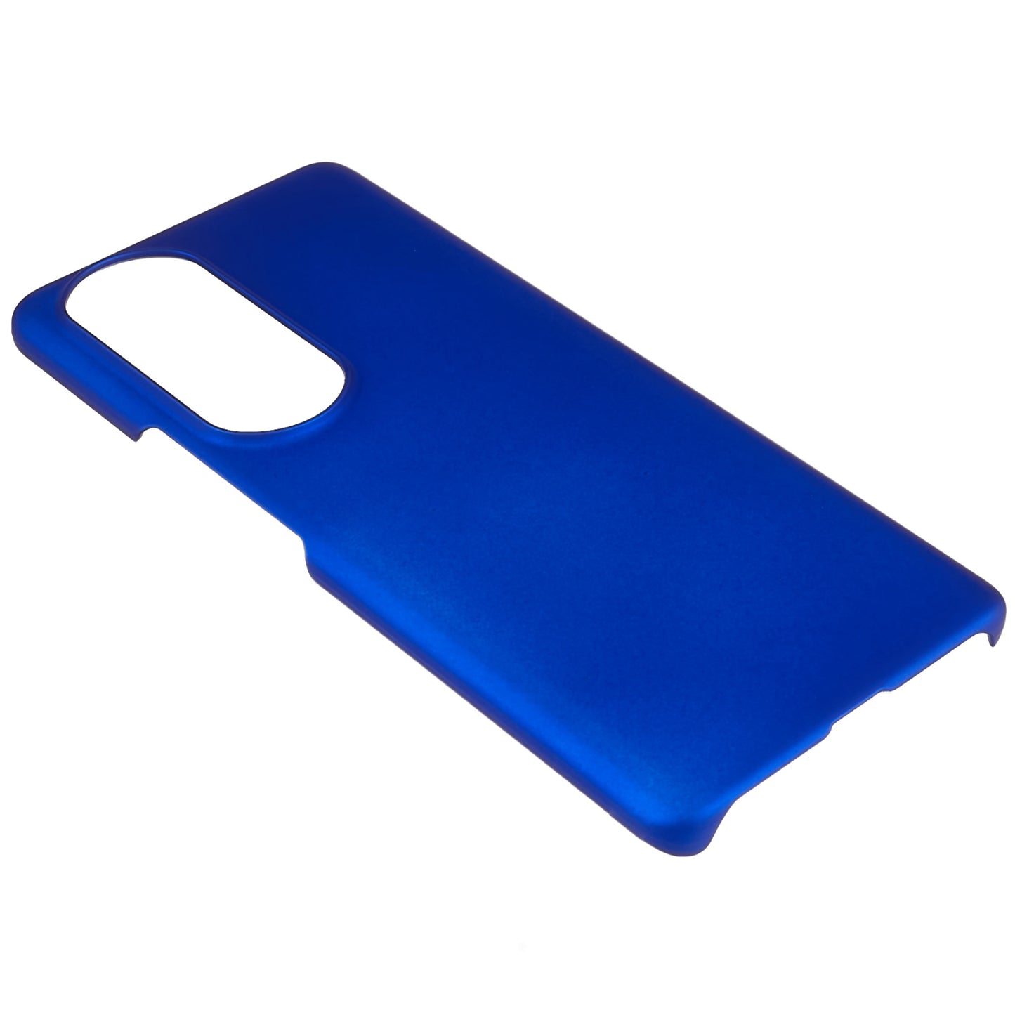 For Honor 80 Pro 5G Rubberized Finish Anti-Fingerprint Phone Case Glossy Surface Hard PC Shockproof Cover