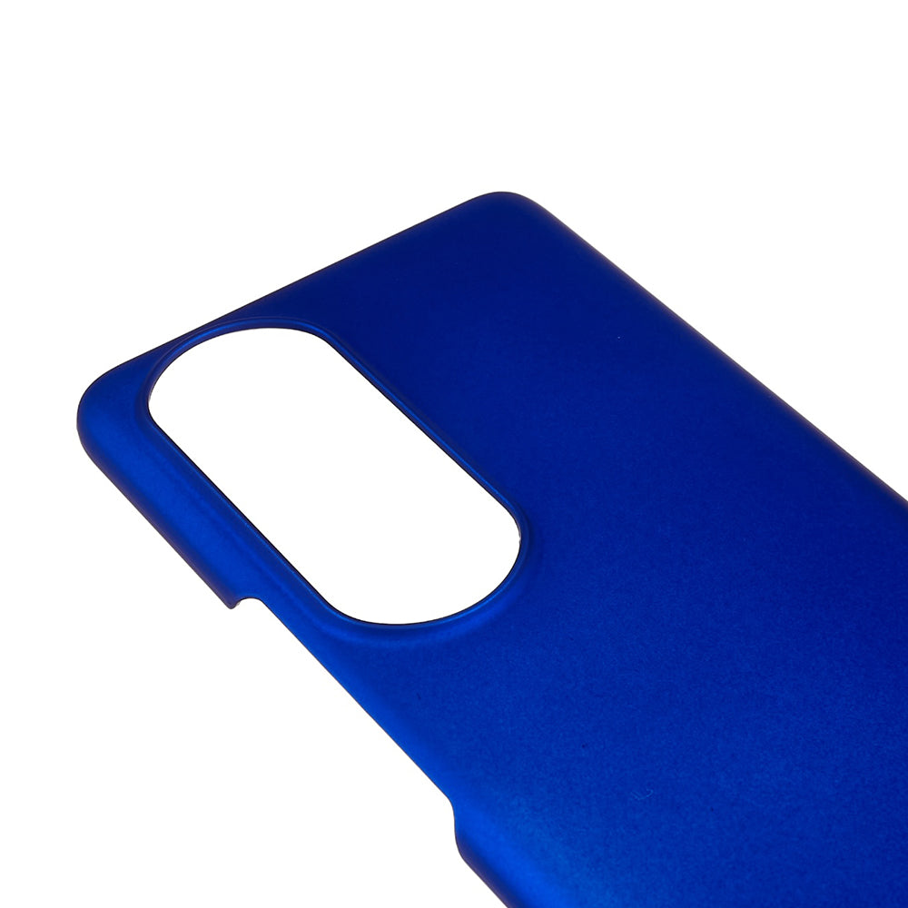 For Honor 80 Pro 5G Rubberized Finish Anti-Fingerprint Phone Case Glossy Surface Hard PC Shockproof Cover
