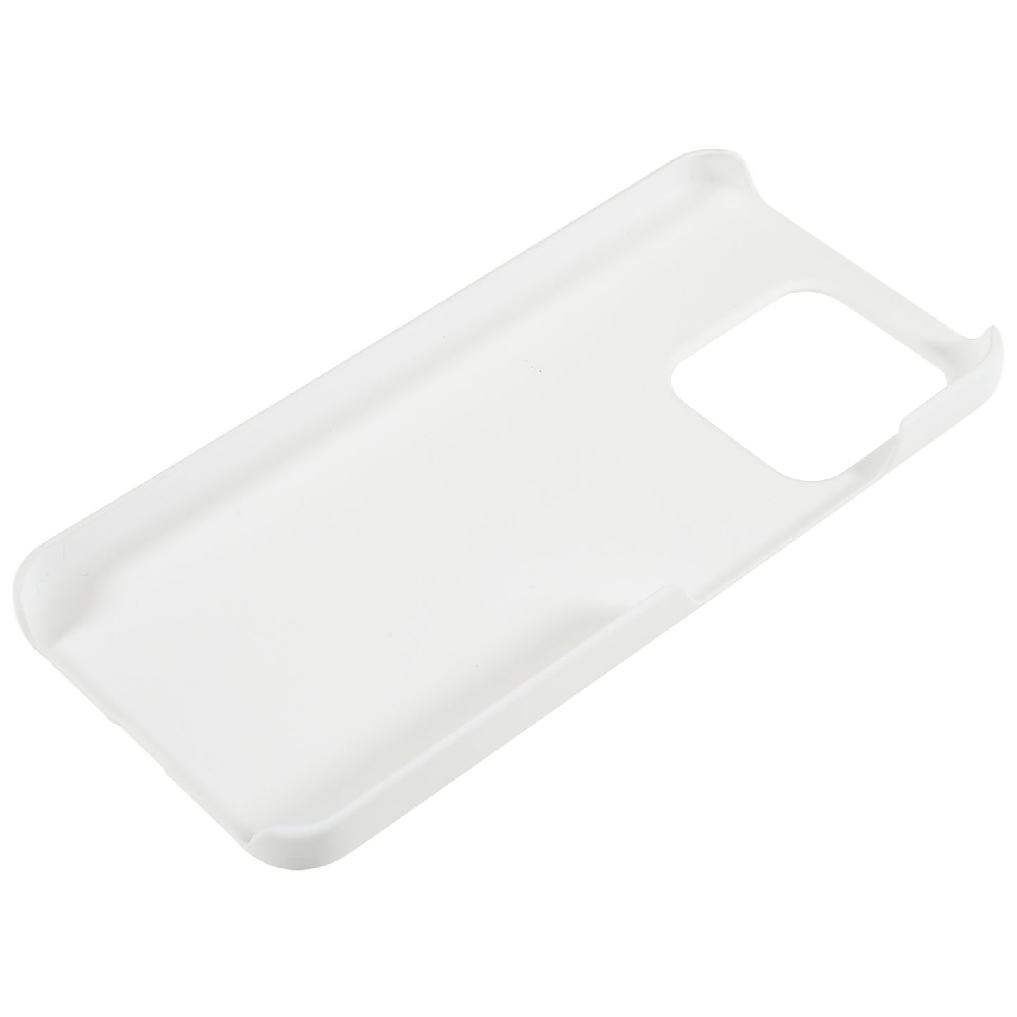 For Xiaomi 13 5G Rubberized Glossy Surface Minimalist Case Hard PC Shockproof Protective Phone Cover