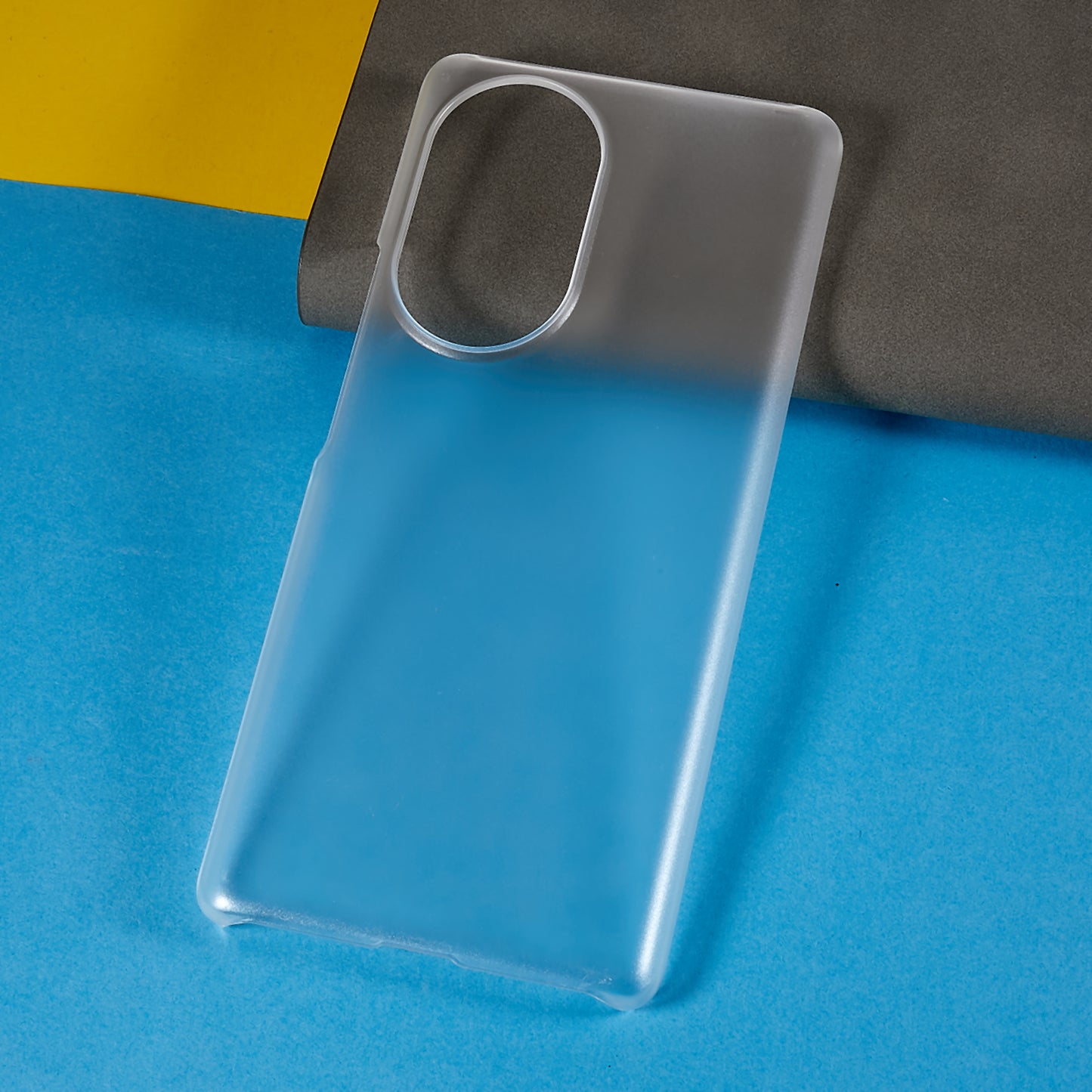 For Honor 80 5G Shockproof Tough PC Cover Glossy Surface Rubberized Finish Scratch Resistant Phone Case
