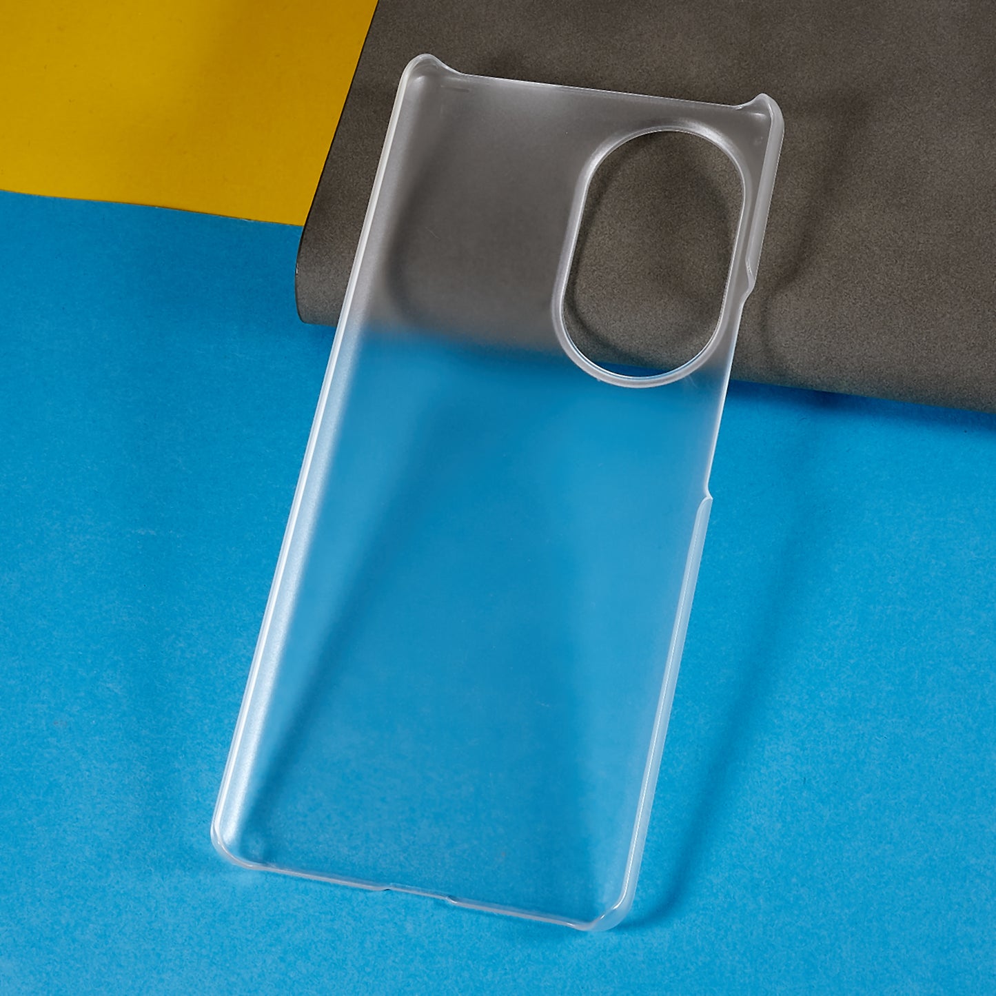 For Honor 80 5G Shockproof Tough PC Cover Glossy Surface Rubberized Finish Scratch Resistant Phone Case