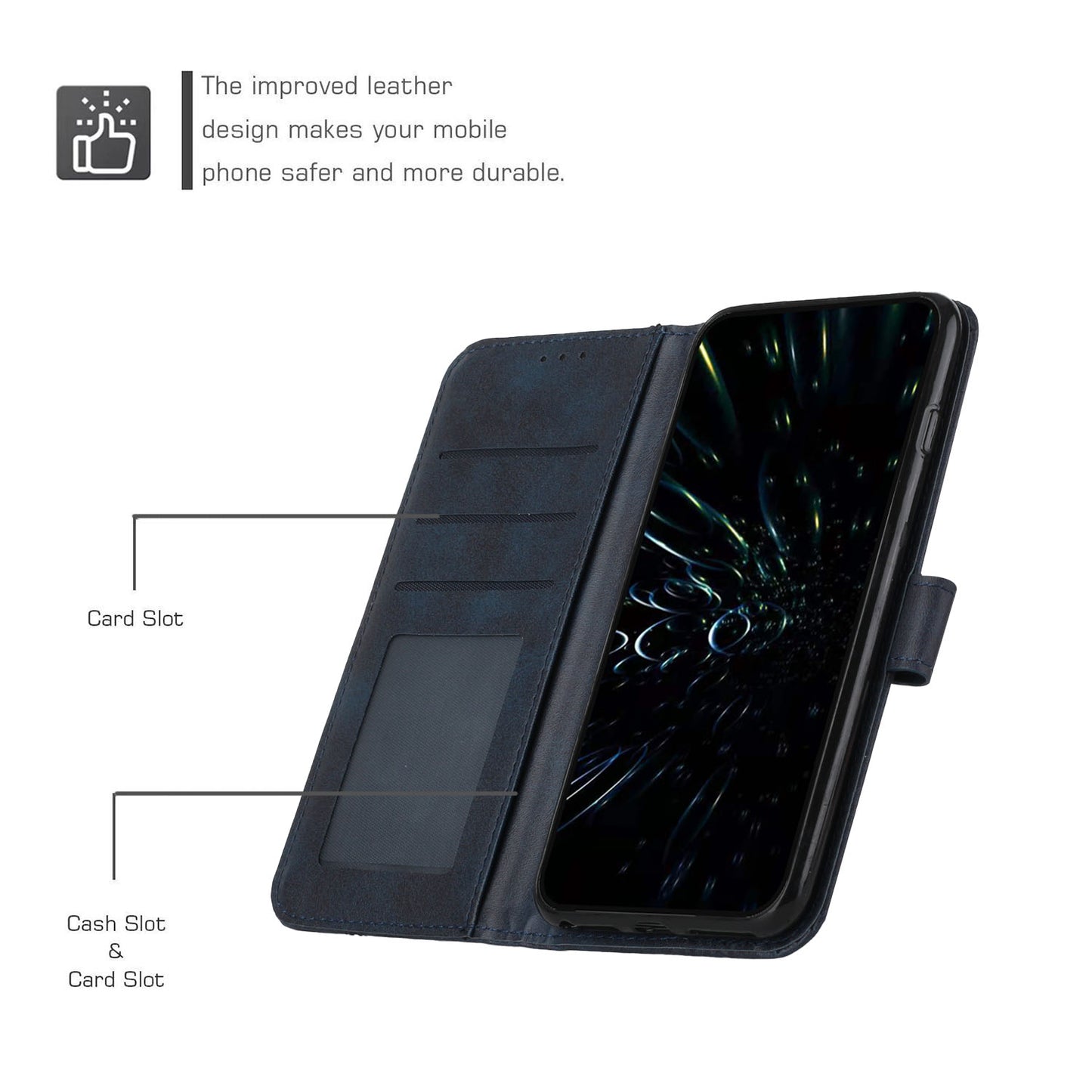 For Infinix Hot 11s NFC 4G Stitching PU Leather Flip Phone Case Stand Full Body Protective Wallet Cover with Strap
