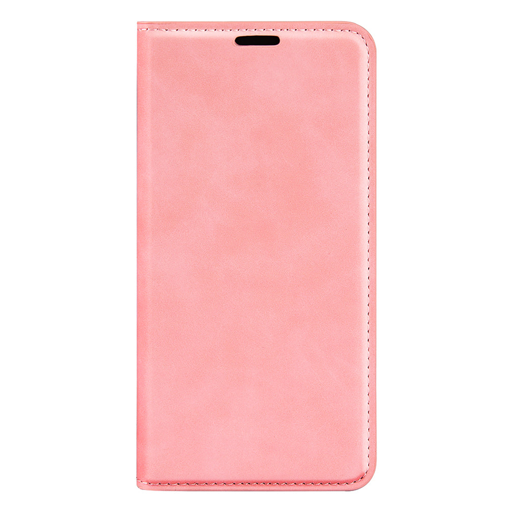 For Huawei nova Y61 4G PU Leather Magnetic Auto Closing Cover Stand Wallet Skin-touch Feeling Shockproof Phone Case