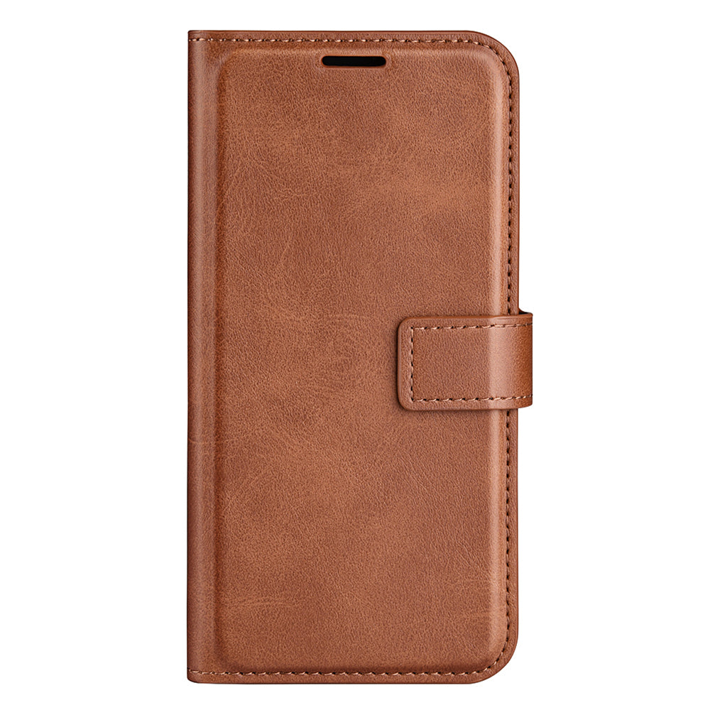 For Huawei nova Y61 4G Calf Texture PU Leather Phone Case Wallet Stand Full Body Flip Folio Square Magnetic Clasp Protective Cover