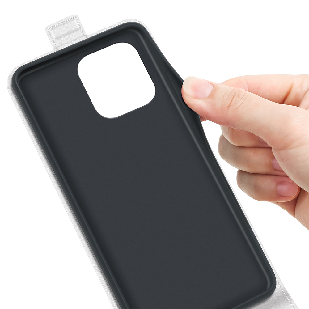 For Huawei nova Y61 4G Vertical Flip PU Leather Protective Cover Card Holder Crazy Horse Texture Magnetic Clasp Shockproof Phone Case