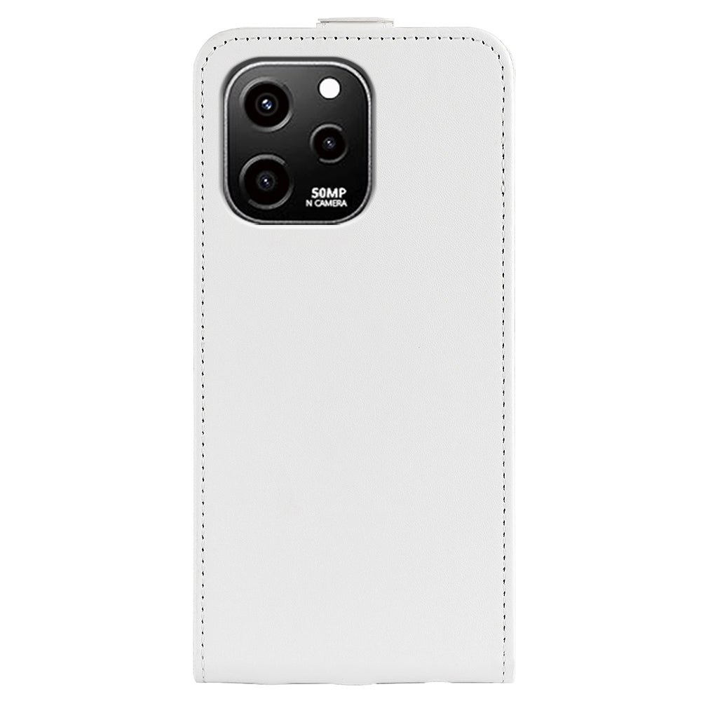 For Huawei nova Y61 4G Vertical Flip PU Leather Protective Cover Card Holder Crazy Horse Texture Magnetic Clasp Shockproof Phone Case
