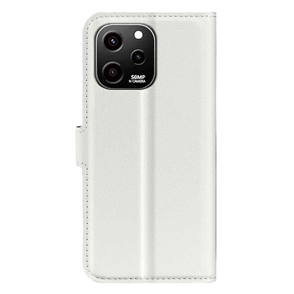 For Huawei nova Y61 4G Full Protection Flip Phone Case Litchi Texture PU Leather Stand Wallet Phone Cover