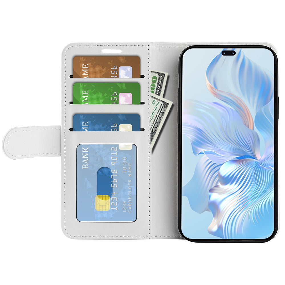 For Honor 80 Pro 5G Crazy Horse Texture PU Leather Case Stand Wallet Flip Protective Phone Cover