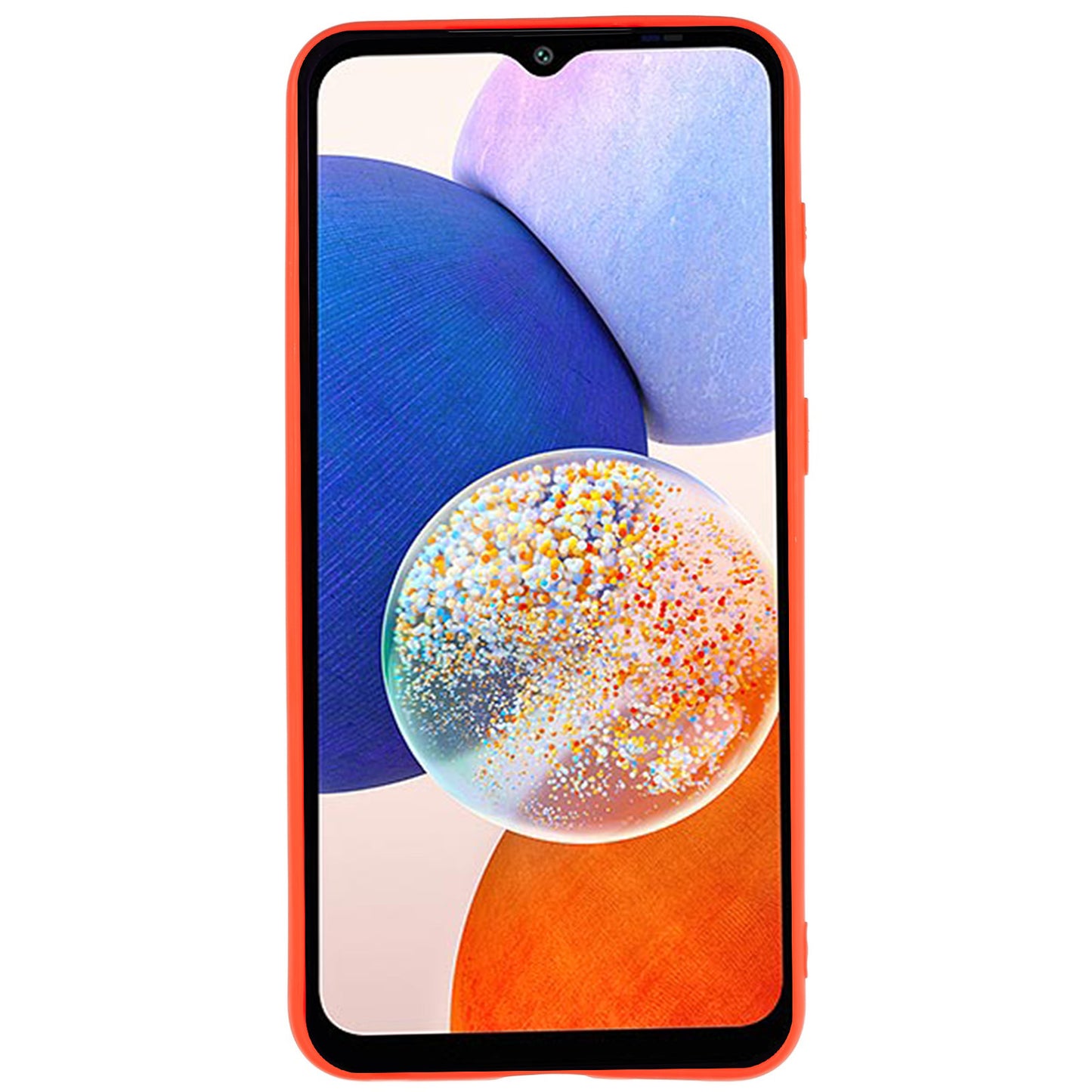 For Samsung Galaxy A54 5G Matte Back Shell, Anti-Fingerprint Soft TPU Phone Case Shockproof Protective Cover
