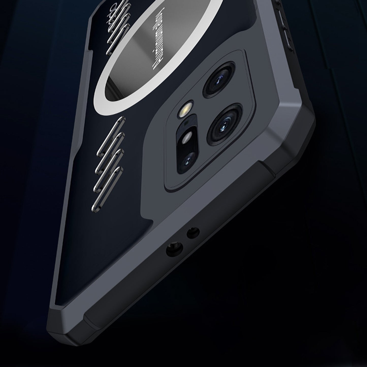 For Oppo Find X5 Pro 5G Clear Phone Shell Cover Graphene Heat Dissipation Gaming Cooling Phone Case Works for Magnetic Car Mount Holder
