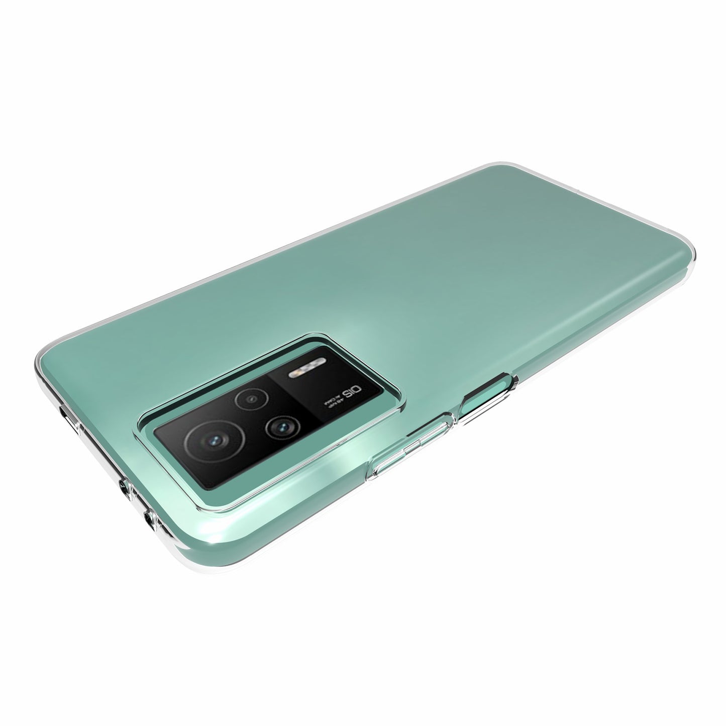 10Pcs / Pack For Xiaomi Redmi K60E 5G Inner Watermark-Free TPU Phone Case Lightweight Non-slip Transparent Phone Cover
